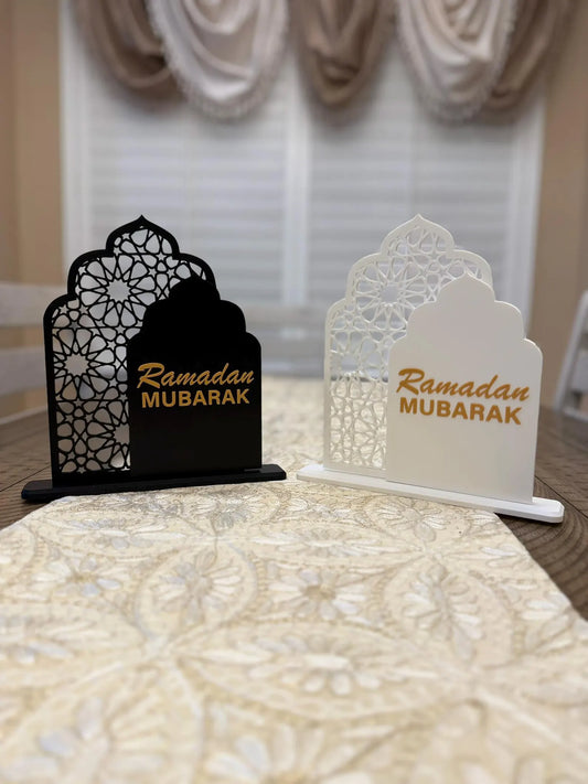 Ramadan Mubarak Table Centerpiece Decoration
