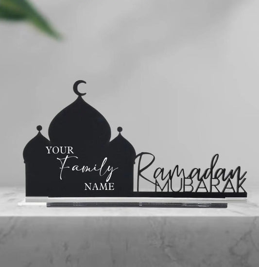 Customized Ramadan Mubarak Acrylic Sign