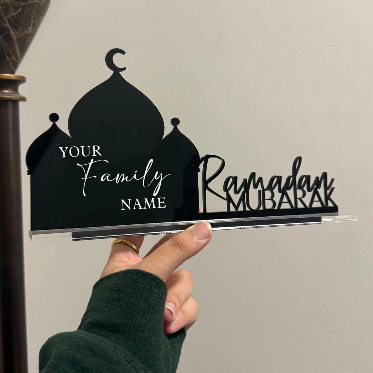 Customized Ramadan Mubarak Acrylic Sign